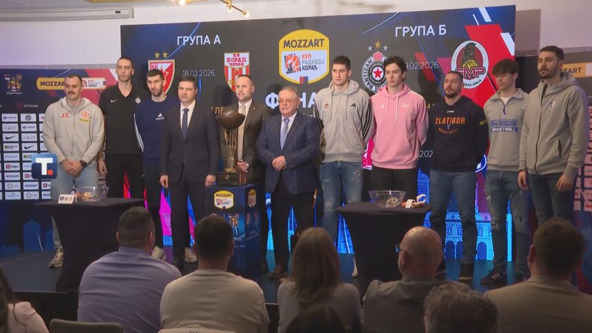 Žreb za Kup Koraća Zvezda protiv Borca, FMP rival Partizanu