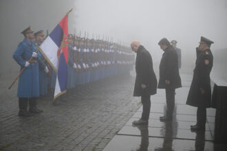 Sretenje, Vučević i Gašić foto VS MOD