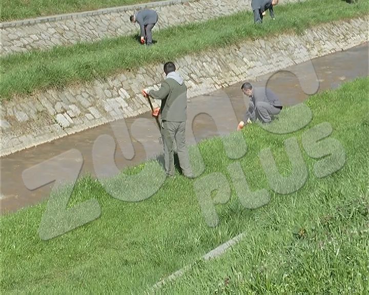 Osuđenici čiste Gabrovačku reku (VIDEO)