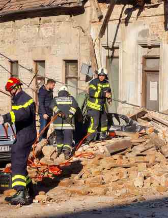 Snažan zemljotres u Petrinji, ima žrtava (VIDEO)
