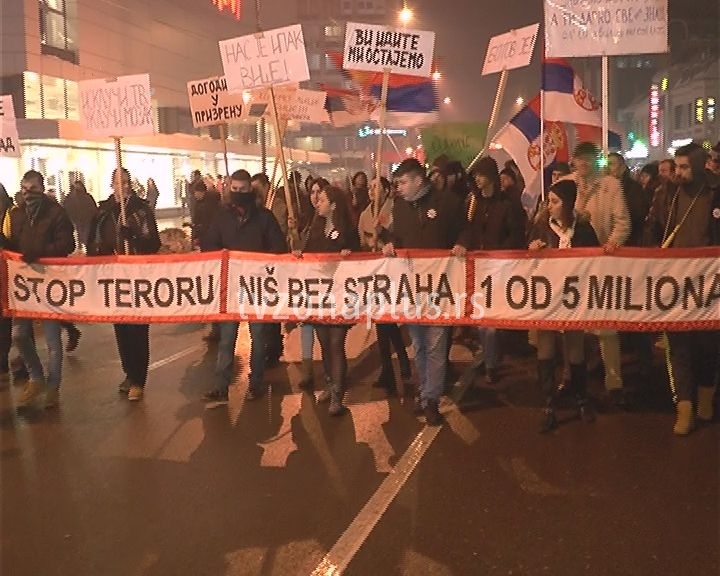 Drugi protest “1 od 5 miliona” u Nišu