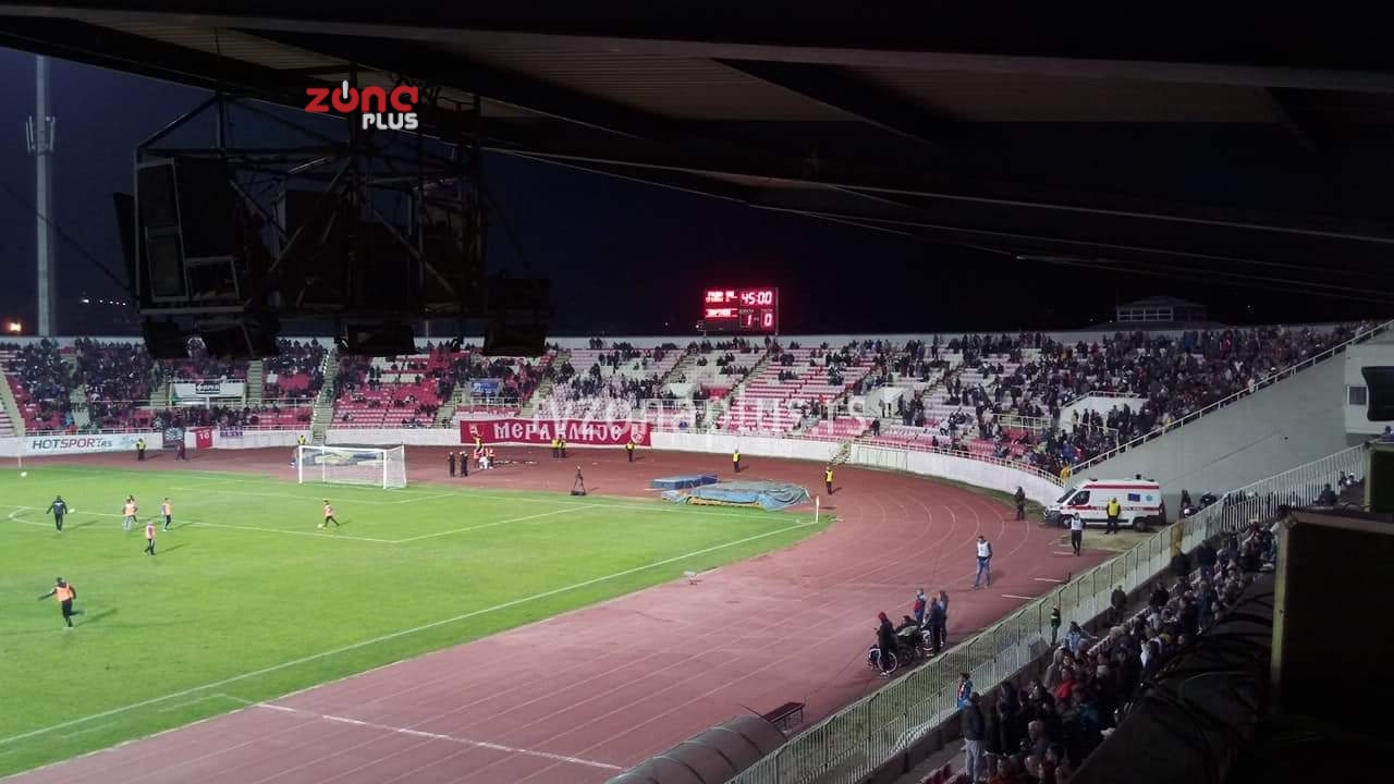 Radnički-Partizan 2:2 – Incident na tribinama (FOTO)