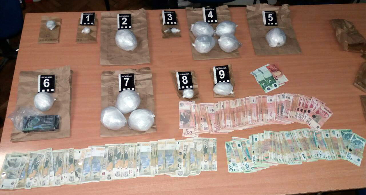 U iznajmljenom stanu pola kilograma marihuane